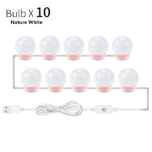 Load image into Gallery viewer, Wall Lamp LED 16W Makeup Mirror Vanity Led Light Bulbs Hollywood Style Led Lamp Touch Switch USB Cosmetic Lighted Dressing table