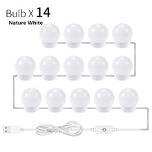 Load image into Gallery viewer, Wall Lamp LED 16W Makeup Mirror Vanity Led Light Bulbs Hollywood Style Led Lamp Touch Switch USB Cosmetic Lighted Dressing table
