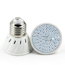 Load image into Gallery viewer, 220V 110V LED Plant Grow Lights E27 E14 MR16 GU10 Growing Lamp Bulb 60LEDs 80LEDs Growth Lamps Full Spectrum For Indoor Garden