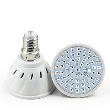 Load image into Gallery viewer, 220V 110V LED Plant Grow Lights E27 E14 MR16 GU10 Growing Lamp Bulb 60LEDs 80LEDs Growth Lamps Full Spectrum For Indoor Garden